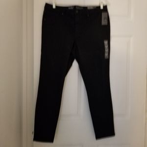 Mossimo Size 14 Black Jeggings Short Length
